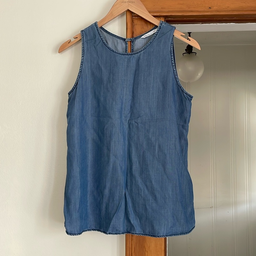 GAP Chambray Tank sz S